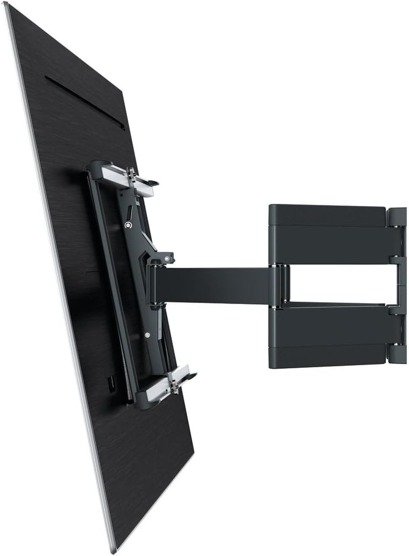 Thin 550 Ultra Strong Full-Motion TV Wall Mount for Large (40-100 Inch) or Heavy (Max. 154Lbs / 70 Kg) Tvs Swivels up to 120º Tiltable Max. VESA 600X400 Ultra Slim TV Wall